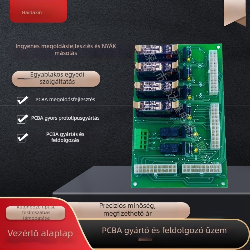 HDX-005 Kétoldalas PCB: kapcsolástervezés, prototípus készítés és PCBA feldolgozás