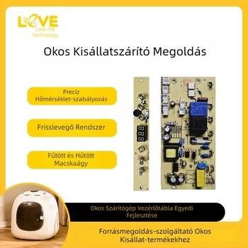 Teljesen automata kisállat szárítódoboz vezérlőpanel