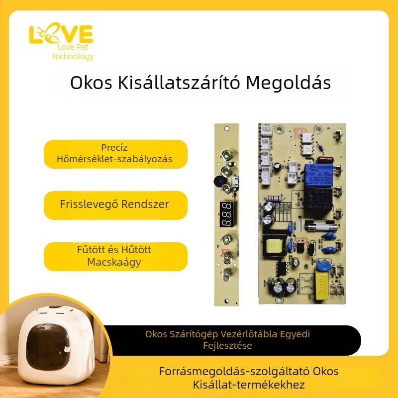 Teljesen automata kisállat szárítódoboz vezérlőpanel