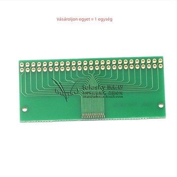 Adapterkártya teszt PCB, dupla sor 50 tű, 0,4 mm közép, LCM-kompatibilis univerzális tábla (1 db)