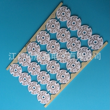 LED alumínium alaplap, 23 mm, 3 W, mennyezeti lámpa / downlight, LED izzó, magas teljesítményű PCB