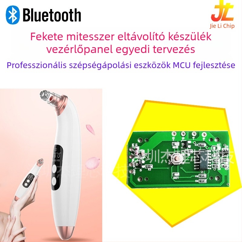 Mitesszer-eltávolító PCBA és vezérlőpanel digitális kozmetikai készülékhez – MCU program a szőrtelenítő készülékhez