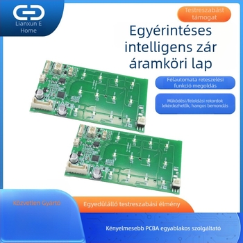PBCA áramkör-kártya intelligens zárhoz — nyitásvezérlő panel fejlesztéshez többmodulos támogatással