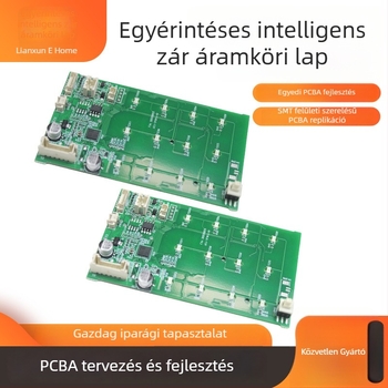 PBCA áramkör-kártya intelligens zárhoz — nyitásvezérlő panel fejlesztéshez többmodulos támogatással