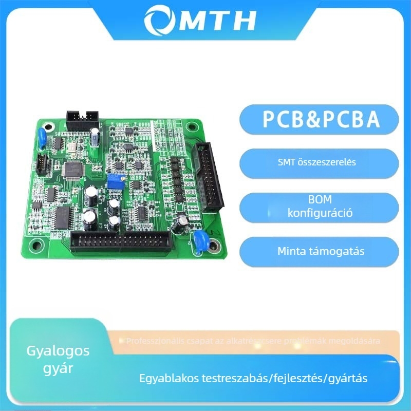 PCBA vezérlő áramkör-lap másolására és prototípus-készítésre, SMT szerelés és forrasztás, többsíkú PCB fejlesztő modul, alumínium alapú panel