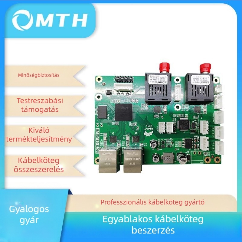 PCBA vezérlő áramkör-lap másolására és prototípus-készítésre, SMT szerelés és forrasztás, többsíkú PCB fejlesztő modul, alumínium alapú panel