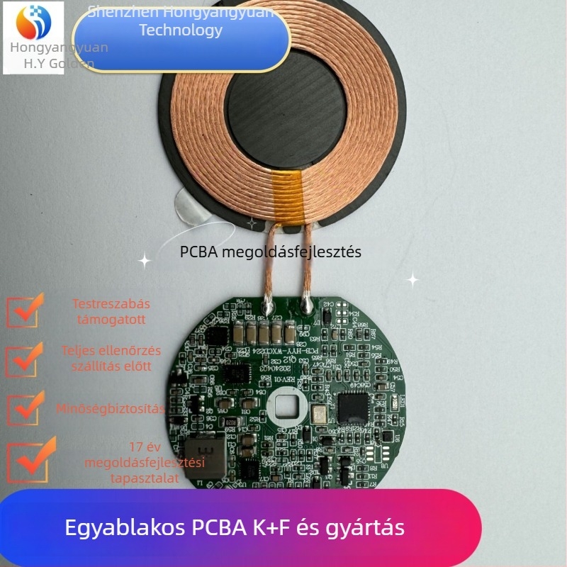 Qi 2.0 MPP 15W Vezeték nélküli töltés PCBA testreszabható 15W töltőmodulhoz