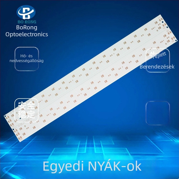 Egyoldalas LED lineáris panel alumínium alapú, növénytermesztéshez; utcai világításhoz és hosszú sávos falvilágításhoz
