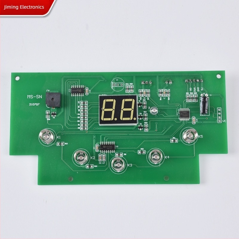 Intelligens kis méretű háztartási készülékek vezérlőpanelje — PCB-fejlesztés, prototípus PCB-tervezés, áramkör-tervezés és gombos panel.