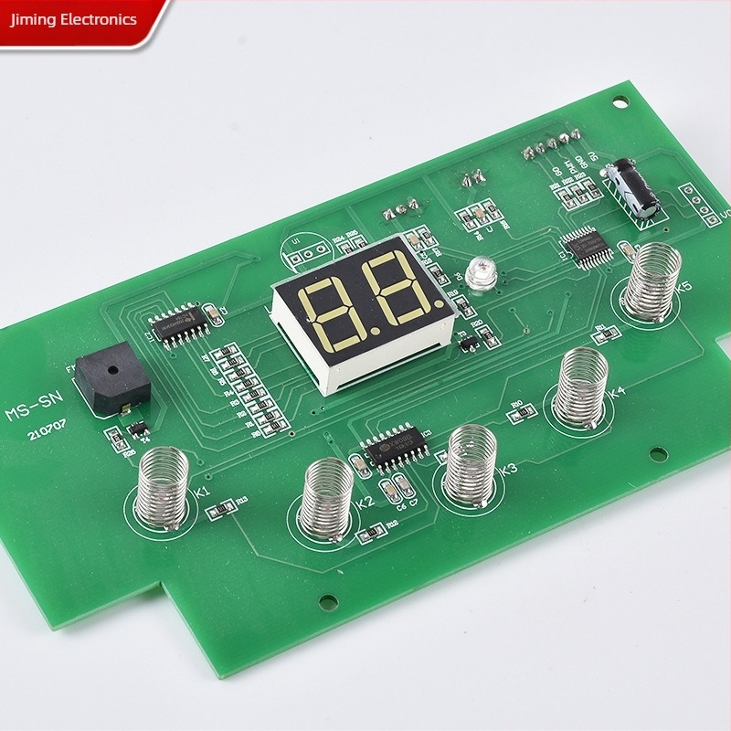 Intelligens kis méretű háztartási készülékek vezérlőpanelje — PCB-fejlesztés, prototípus PCB-tervezés, áramkör-tervezés és gombos panel.