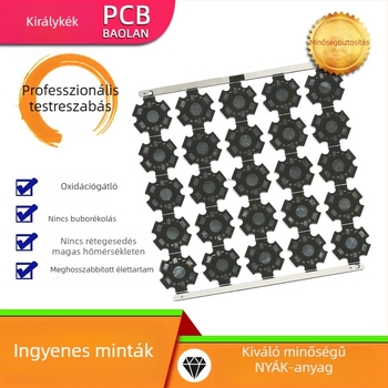 LED alumínium alapú PCB gyors prototipizáláshoz, különböző PCB anyagok
