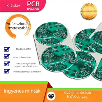 LED alumínium alapú PCB gyors prototipizáláshoz, különböző PCB anyagok