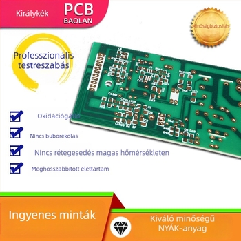 LED alumínium alapú PCB gyors prototipizáláshoz, különböző PCB anyagok