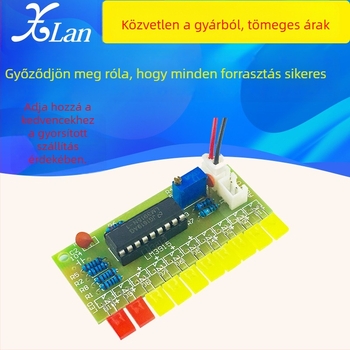 LM3915 10-szegmens audió szintjelző DIY készlet
