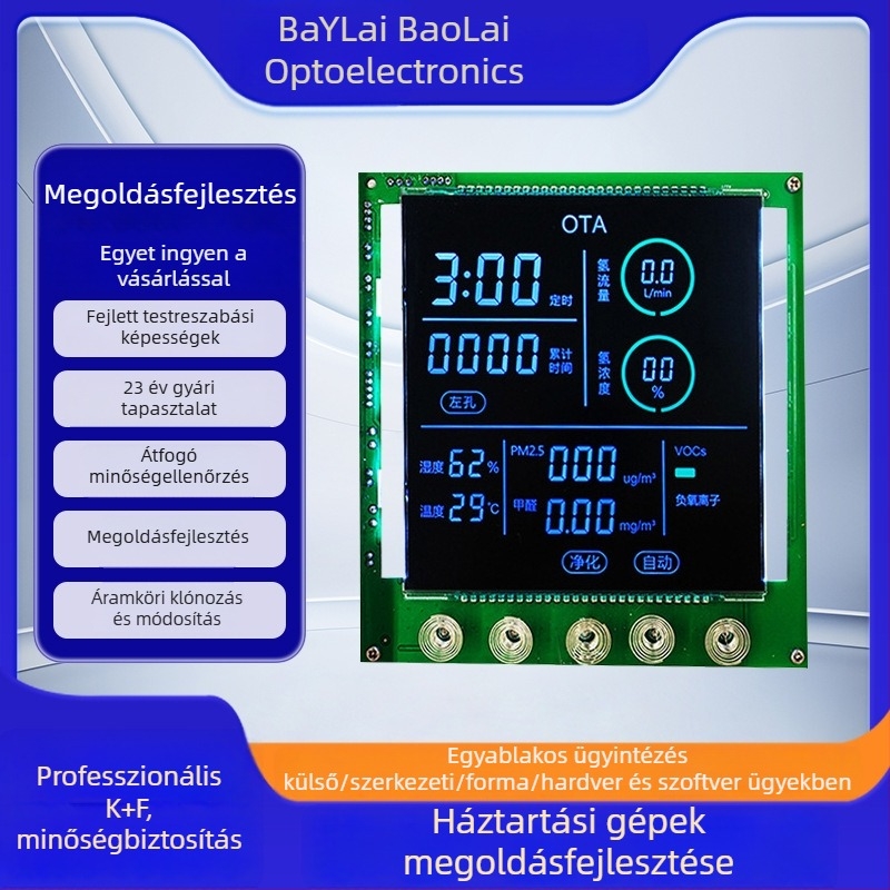 DC áramkörvezérlő PCB légszűrőhöz — PCBA anyalaplap okos otthonhoz