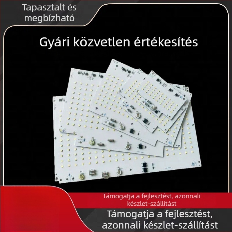 LED világítótesthez tervezett LED tábla vastagított alumínium alappal, lineáris flood LED PCB