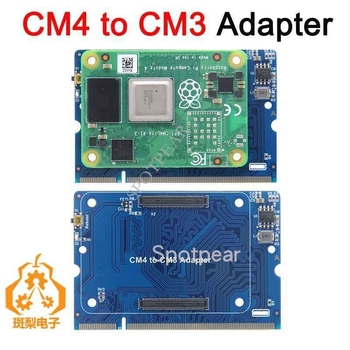 CM4–CM3 interfész adapter Raspberry Pi Compute Module-hoz
