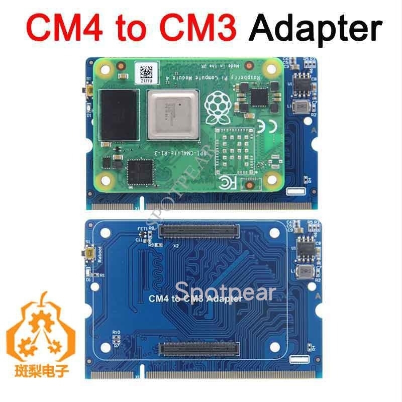 CM4–CM3 interfész adapter Raspberry Pi Compute Module-hoz