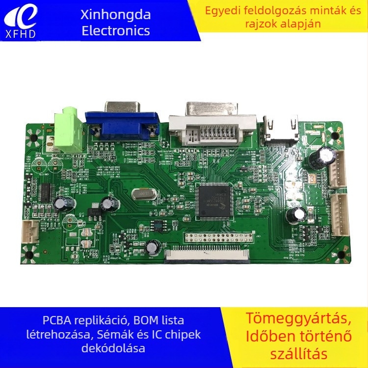 TS-D9800S PCBA áramkörlap ipari vezérléshez és digitális kamerához, BOM-alapú replikáció, prototípus és 1:1 gyártás