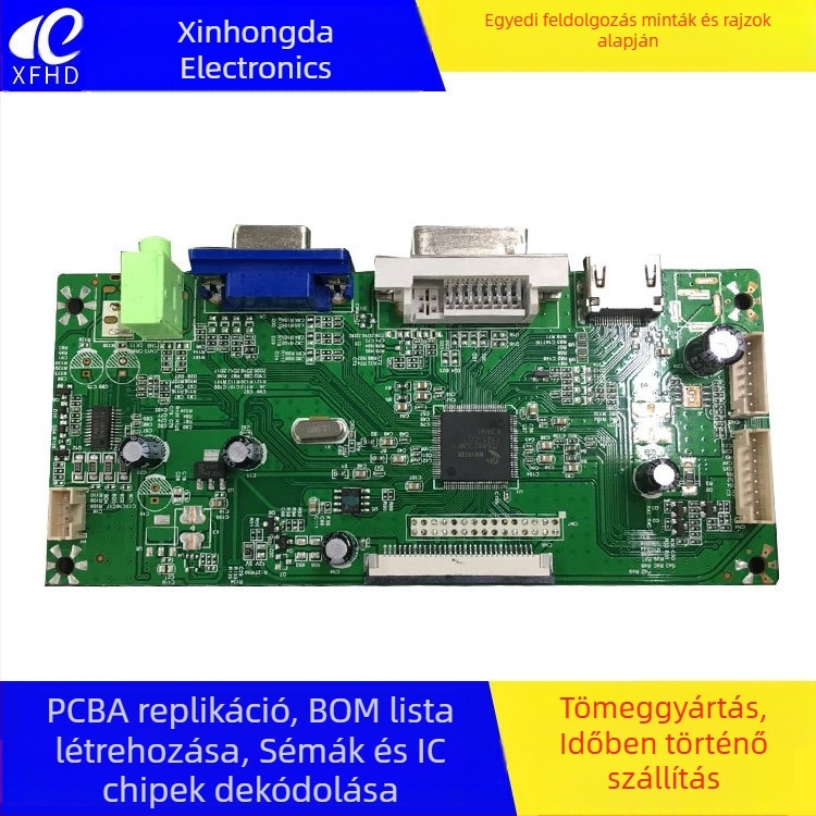 TS-D9800S PCBA áramkörlap ipari vezérléshez és digitális kamerához, BOM-alapú replikáció, prototípus és 1:1 gyártás