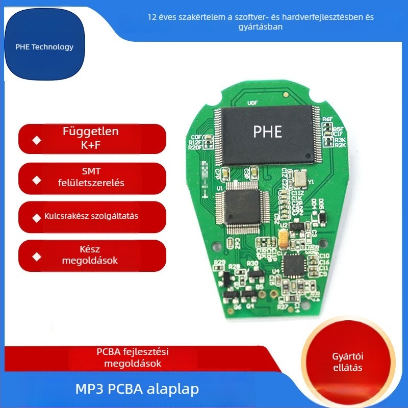 Bluetooth hangszóró PCBA fejlesztőpanel hangvezérléssel