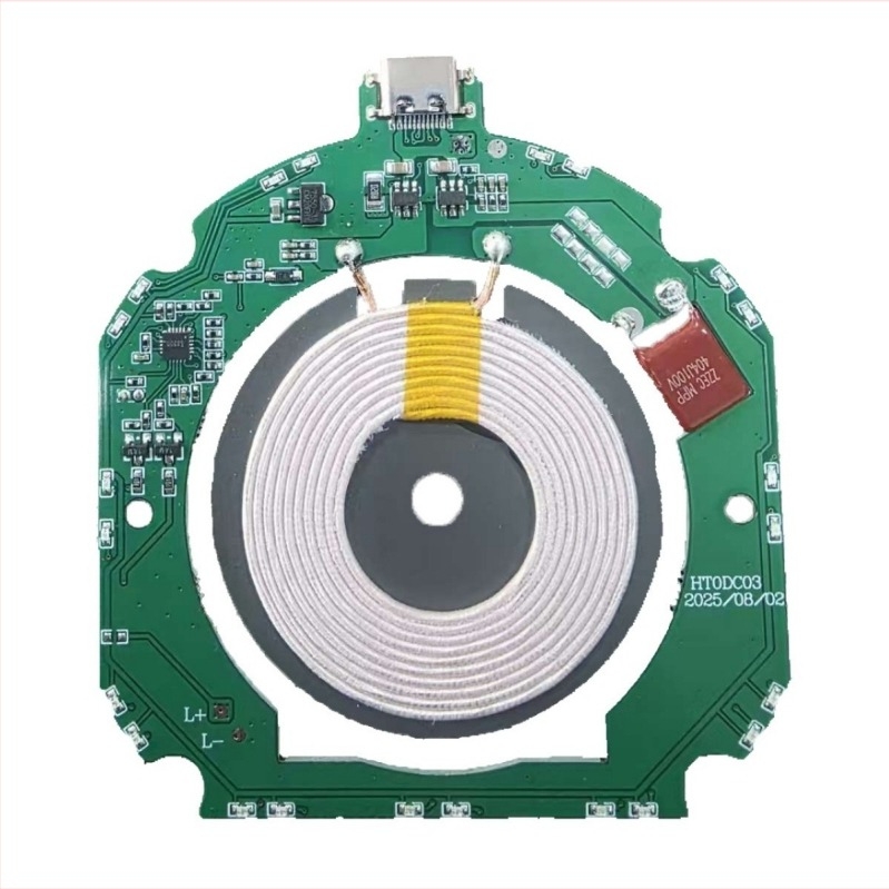 15W vezeték nélküli töltés PCBA - Nagy kör alakú PCB, univerzális adó modul