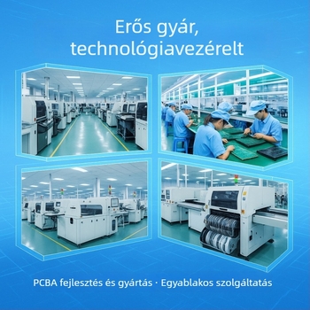 PCB-megoldások fejlesztése és testreszabott PCBA SMT-összeszereléssel