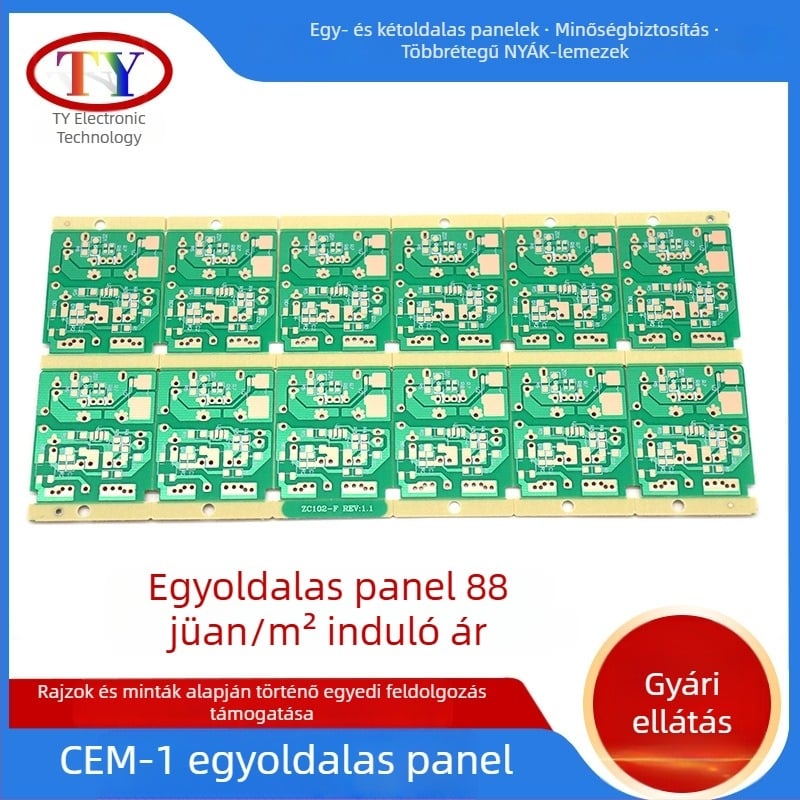 CEM-1 egyoldalas PCB és különböző többszintű nyomtatott áramkörök