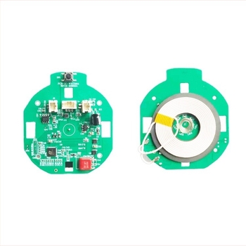 Vezeték nélküli töltő modul PCB-vel és emelő aljzat vezérlőpanellel, Qi BPP 5W, Apple 7.5W PCB