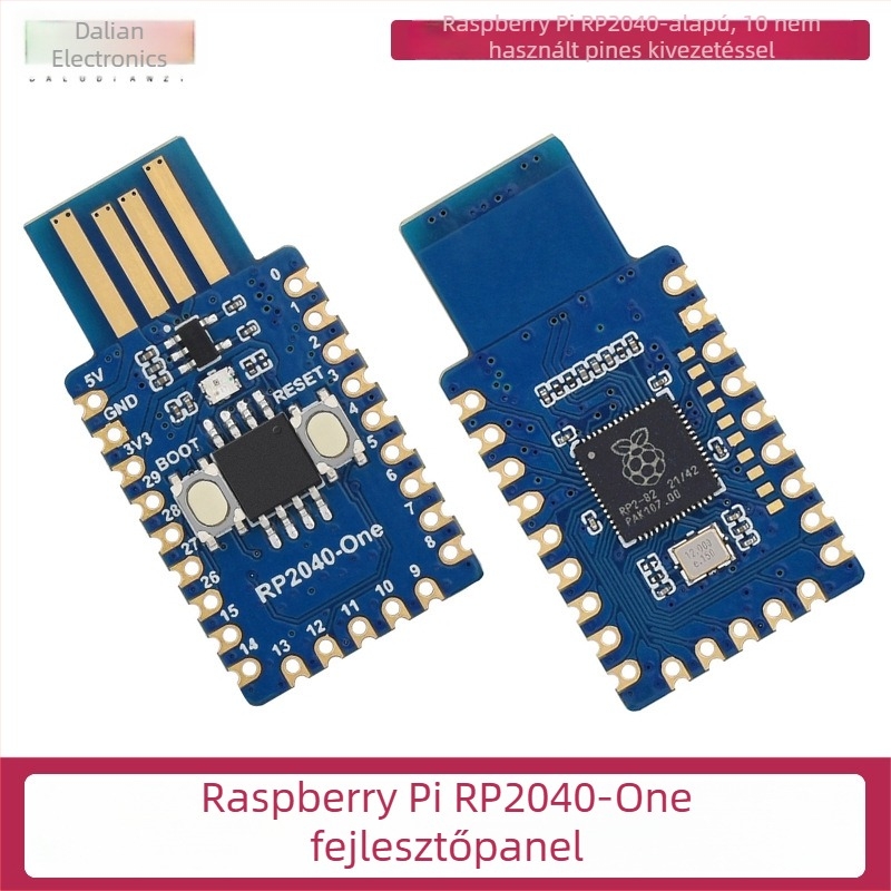 Raspberry Pi RP2040 mikrokontroller fejlesztőboard RP2040-One kétmagos processzor Python/C