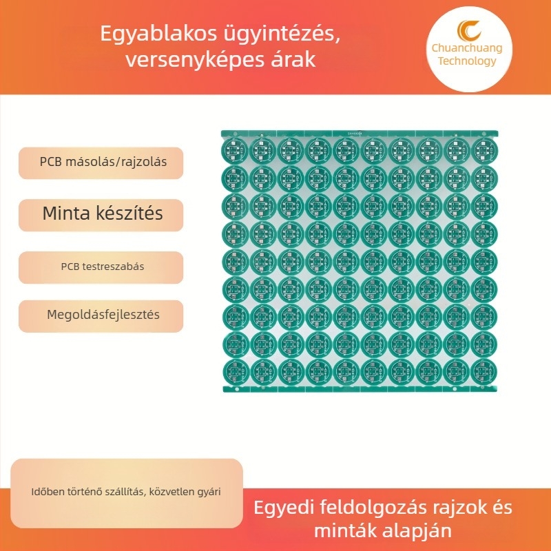 Szakmai nyomtatott áramkörök tervezése és fejlesztése lámpatestekhez