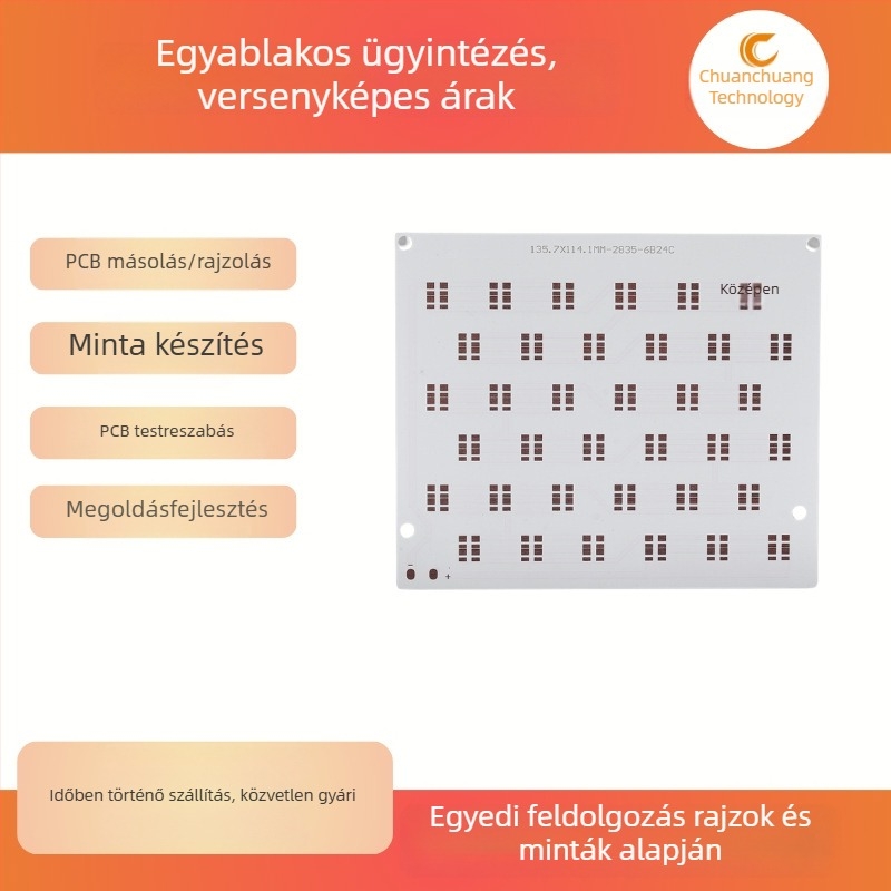 Szakmai nyomtatott áramkörök tervezése és fejlesztése lámpatestekhez