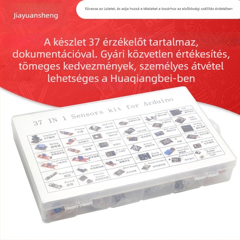 Raspberry Pi szenzor-készlet, 37 vagy 45 modell, UNO-kompatibilis