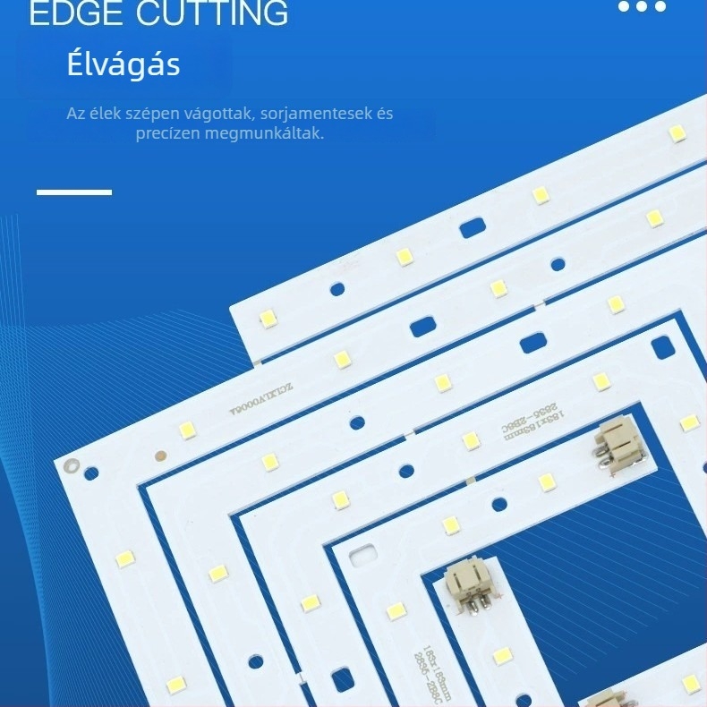 LED alumíniumalapú PCB-tábla mennyezeti lámpához – gyors prototípus-készítés