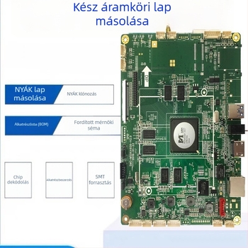 Ipari textilgép vezérlő PCB PCBA – PCB áramkör, klónozási chip és dekódolás, felületi forrasztás, teljes körű PCB-megoldás
