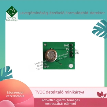 TVOC szenzor modul négy szinttel – füst, formaldehid, CO/AQI detektor (digitális változat)