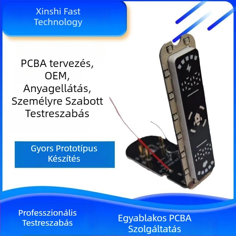 Atomizátor vezérlő panel PCBA-fejlesztése, PCB prototípus és SMT összeszerelés (anyagokkal együtt)