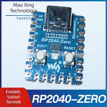 Raspberry Pi RP2040-Zero mikrokontroller fejlesztődeszka PICO RP2040 kétmagos processzor oktatási tábla