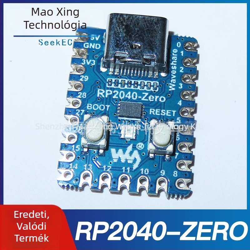 Raspberry Pi RP2040-Zero mikrokontroller fejlesztődeszka PICO RP2040 kétmagos processzor oktatási tábla
