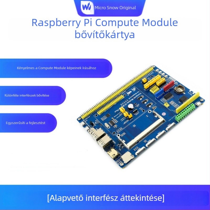 Light Snow Raspberry Pi Compute Module bővítőpanel, kompatibilis Compute Module IO Board V3