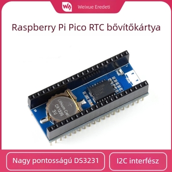 Weixue Raspberry Pi Pico RTC bővítőpanel DS3231 magas pontosságú órachip