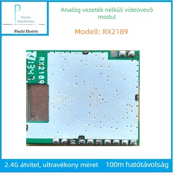 2.4G analóg videó-vevő modul, vezeték nélküli képátviteli vevő modul, Modell RX2189
