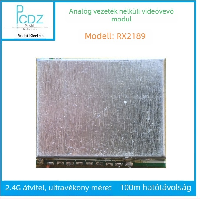 2.4G analóg videó-vevő modul, vezeték nélküli képátviteli vevő modul, Modell RX2189