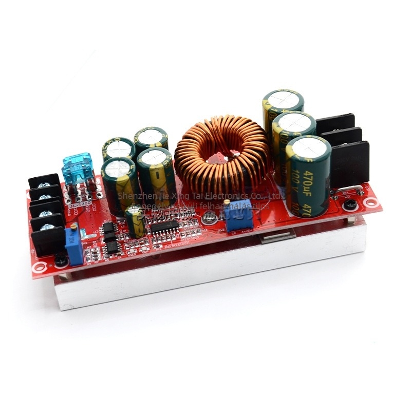 1200W-os DC-DC Boost konverter állandó feszültség és áramerősség szabályozható autó töltéséhez