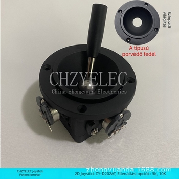 CHZYELEC ZY-D202AT-R4 2D rocker potenciométer visszaállítás nélküli színpadi világítási szabályozáshoz