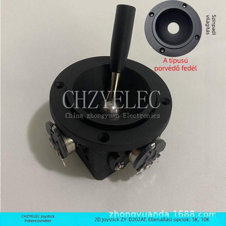CHZYELEC ZY-D202AT-R4 2D rocker potenciométer visszaállítás nélküli színpadi világítási szabályozáshoz