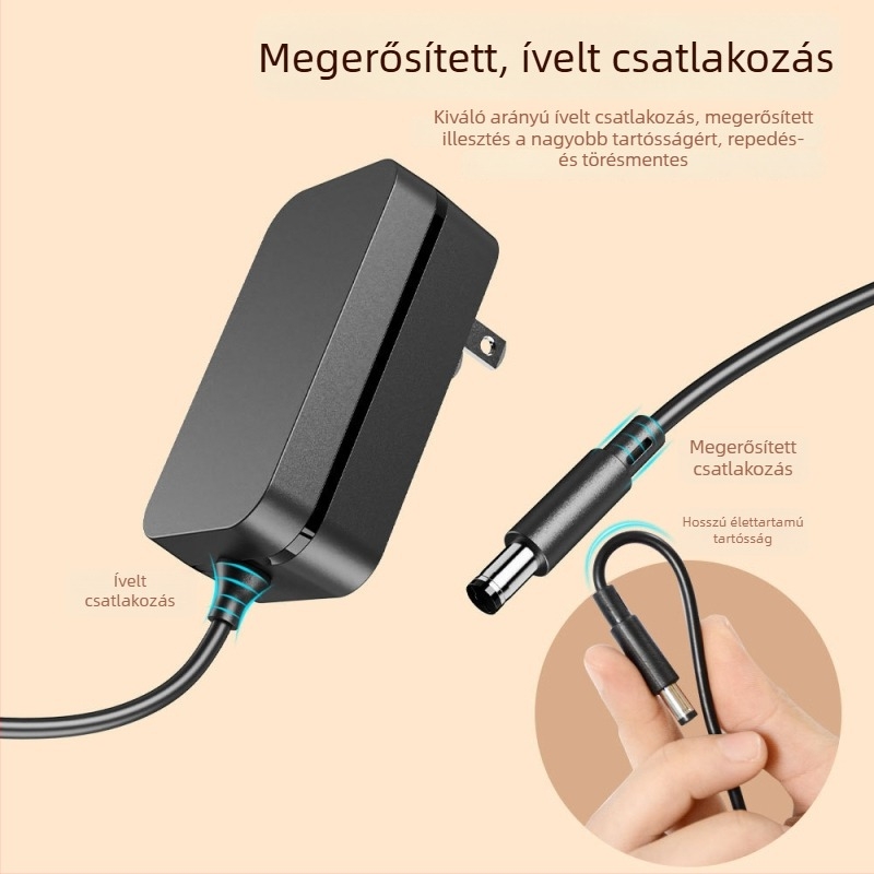 12V 2A tápegység USA dugaszolóval, UL és FCC hitelesített, 24W fénycsíkokhoz és lámpákhoz
