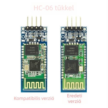 Vezeték nélküli Bluetooth soros port átlátszó továbbítási modul HC-06, Slave módban