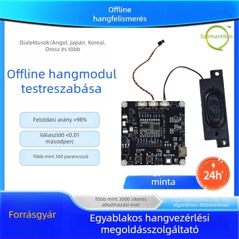 Offline beszédfelismerő modul okos otthonhoz: párásító, lámpa, beszédvezérlés dialektusokkal (angol, japán, koreai, orosz)