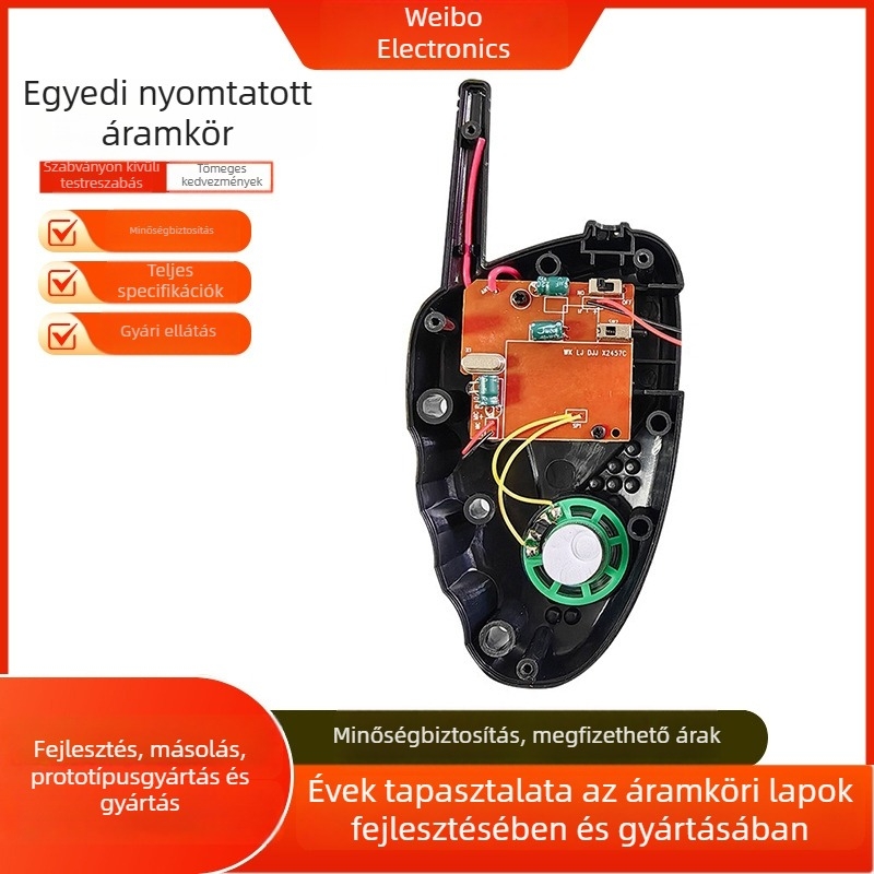 2,4G-s vonali modul gyerek Walkie-Talkie-hoz — PCBA megoldás, testreszabható elektronikus PCB